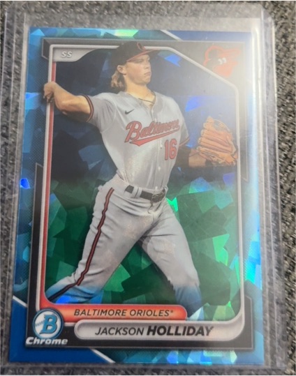 2024 Bowman Chrome Prospects #BCP-47 Jackson Holliday — front