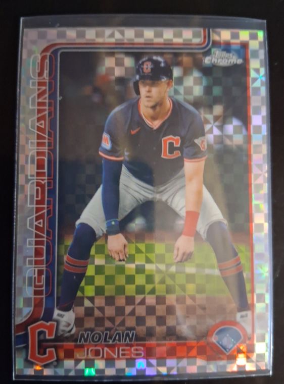 2025 Topps Chrome #32 Nolan Jones — front