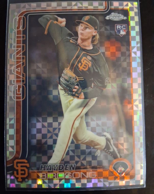 2025 Topps Chrome #138 Hayden Birdsong — front