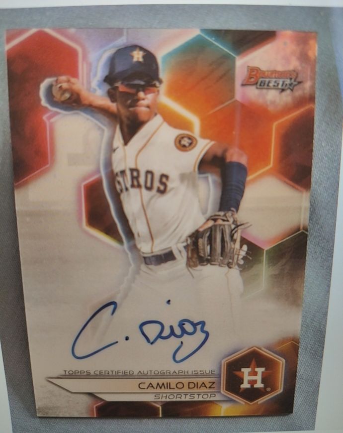 2023 Bowman's Best #B23-CD Camilo Diaz — front