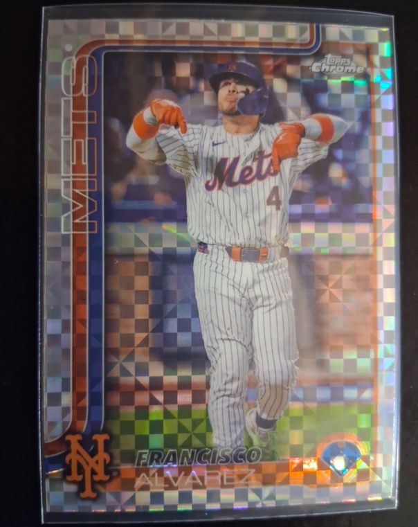 2025 Topps Chrome #207 Francisco Alvarez — front