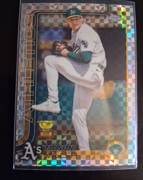 2025 Topps Chrome #142 Mason Miller — front