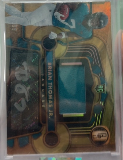 2024 Panini Gold Standard DPO-1 Brian Thomas Jr. — front