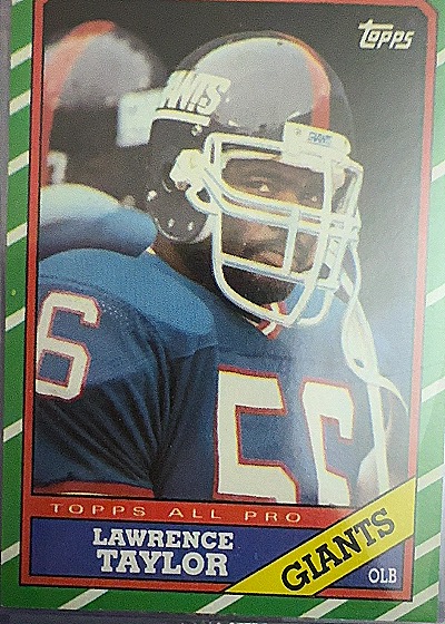 1986 Topps #151 Lawrence Taylor — front