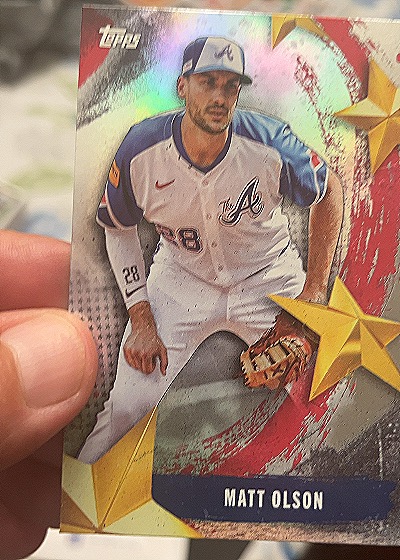 2025 Topps Series 2 Stars of MLB #SMLB-32 Matt Olson — front