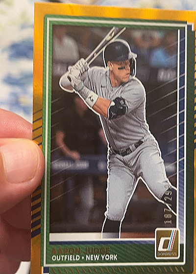 2025 Donruss #50 Aaron Judge — front