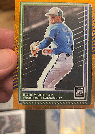 2025 Donruss Optic #27 Bobby Witt Jr. — front