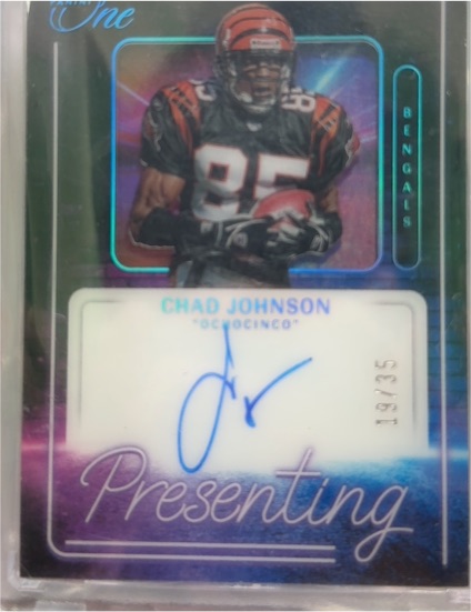 2023 Panini One Presenting #194 Chad Johnson — front