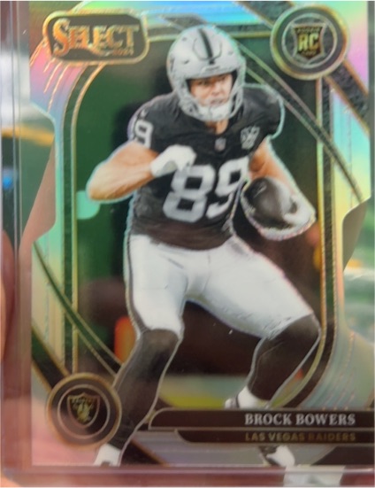 2024 Panini Select #222 Brock Bowers — front