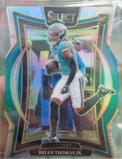 2024 Panini Select Concourse #91 Brian Thomas Jr. — front