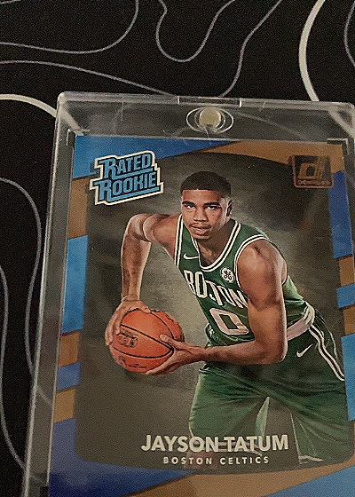 2017 Donruss Rated Rookie #198 Jayson Tatum — front