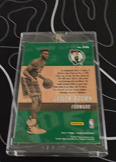 2016-17 Panini Threads #246 Jaylen Brown — back