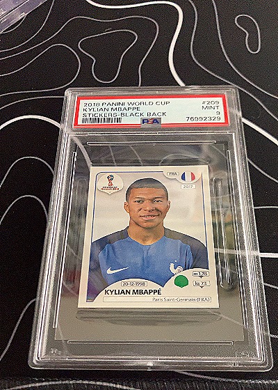 2018 Panini World Cup #209 Kylian Mbappe — front
