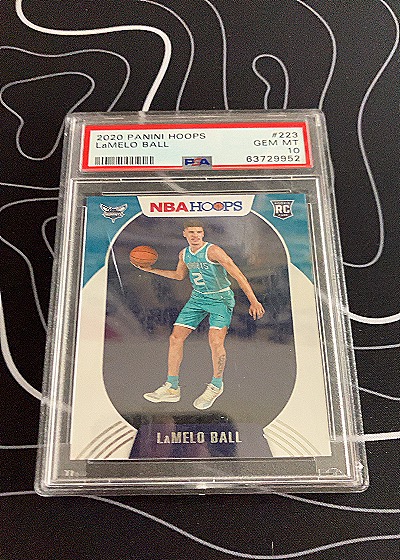 2020 Panini Hoops #223 LaMelo Ball — front