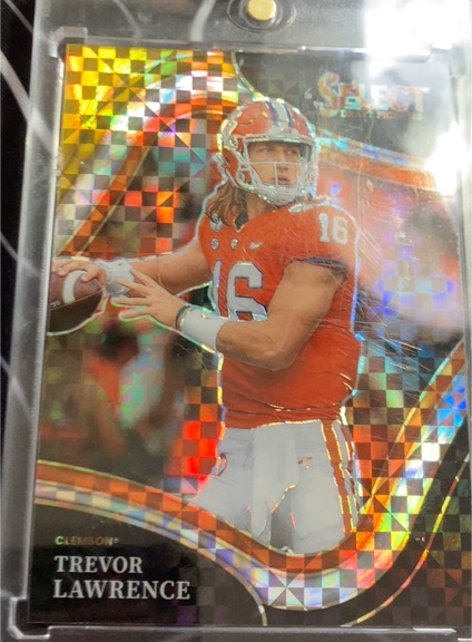 2022 Panini Select Draft Picks #136 Trevor Lawrence — front