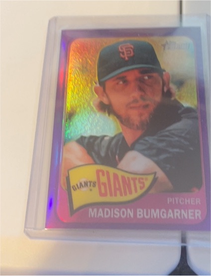 2014 Topps Heritage Chrome #THC-428 Madison Bumgarner — front