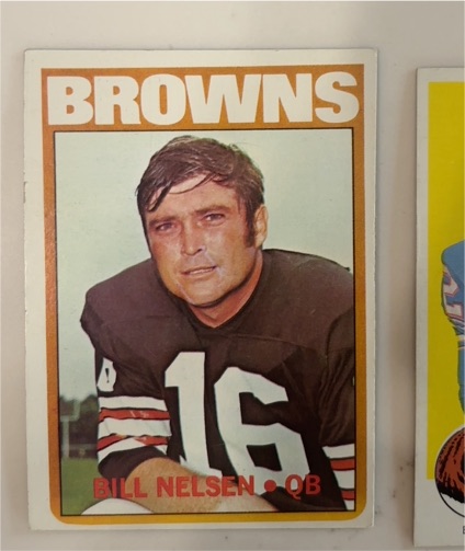 1972 Topps #211 Bill Nelsen — front