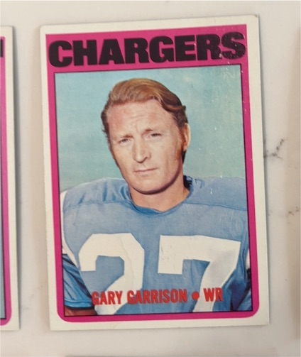 1972 Topps #192 Gary Garrison — front