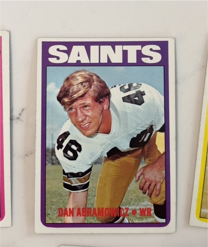 1972 Topps #213 Dan Abramowicz — front