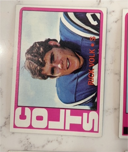 1972 Topps #141 Rick Volk — front