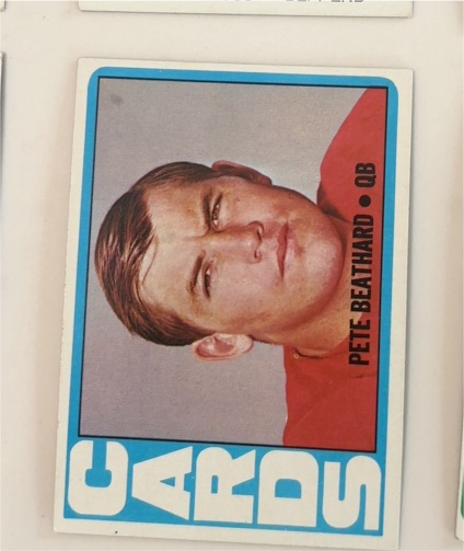 1972 Topps #184 Pete Beathard — front