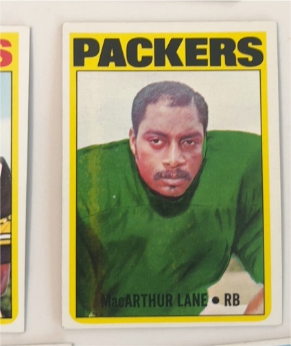 1972 Topps #151 MacArthur Lane — front