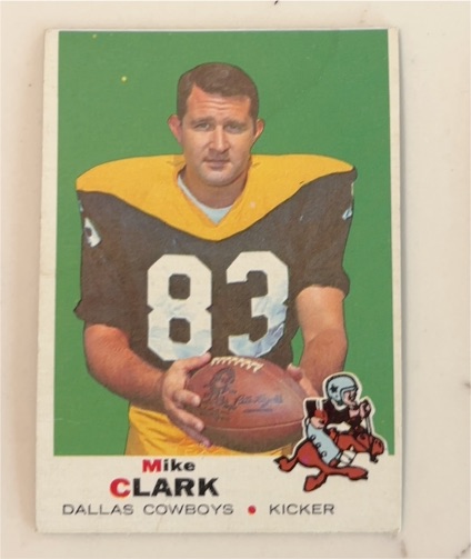 1969 Topps #188 Mike Clark — front