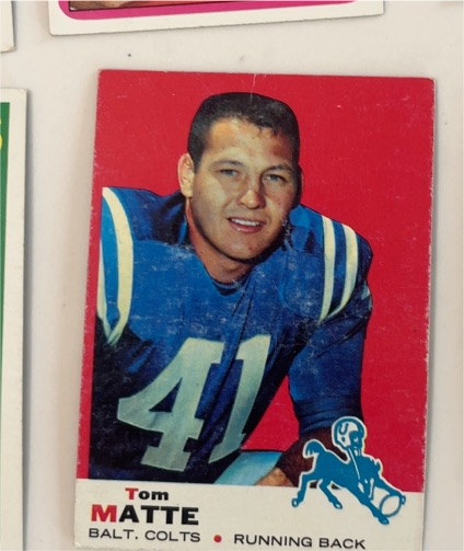 1969 Topps #47 Tom Matte — front