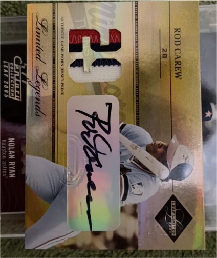 2003 Leaf Limited #2B Rod Carew — front