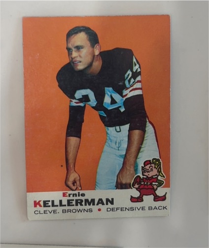 1969 Topps #96 Ernie Kellerman — front