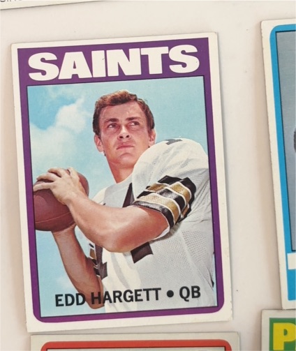1972 Topps #191 Edd Hargett — front