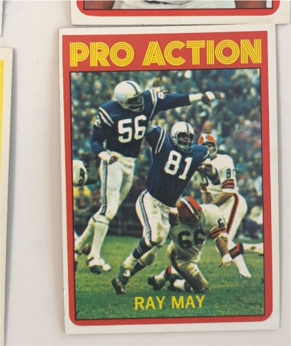 1972 Topps #262 Ray May — front