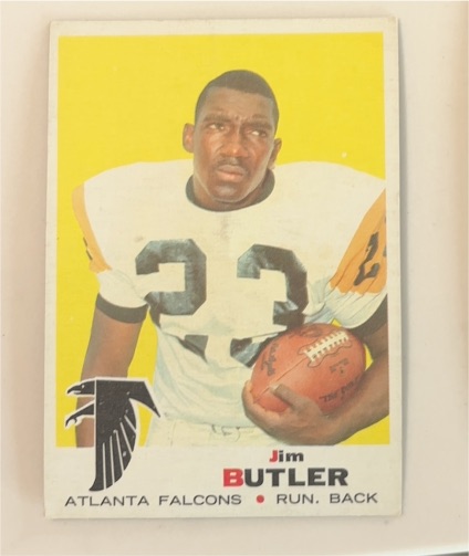 1969 Topps #228 Jim Butler — front