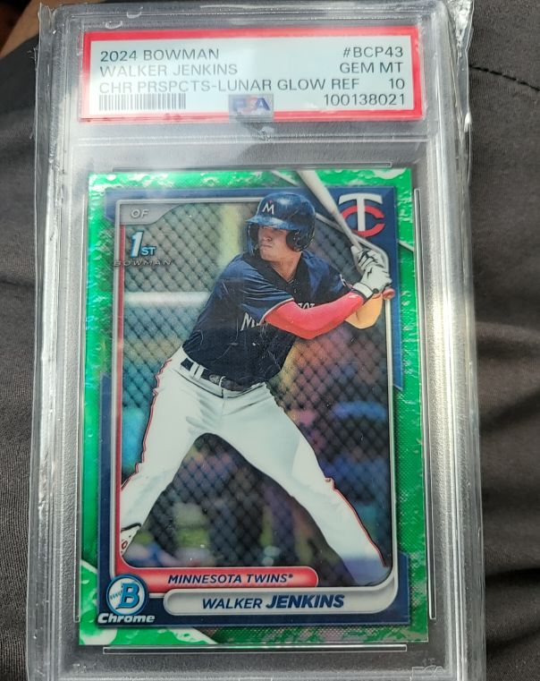 2024 Bowman Chrome Prospects #BCP43 Walker Jenkins — front