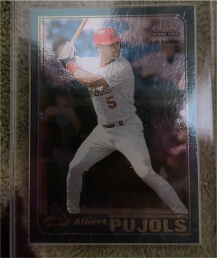2001 Topps Chrome #248 Albert Pujols — front