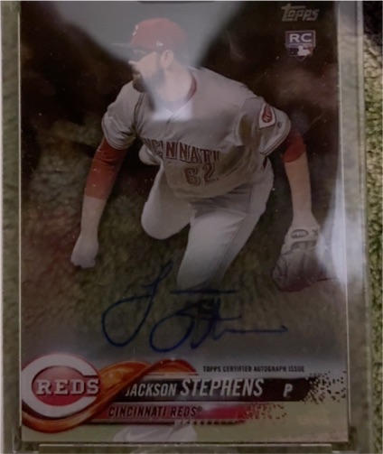 2018 Topps Clearly Authentic #CAA-JS Jackson Stephens — front
