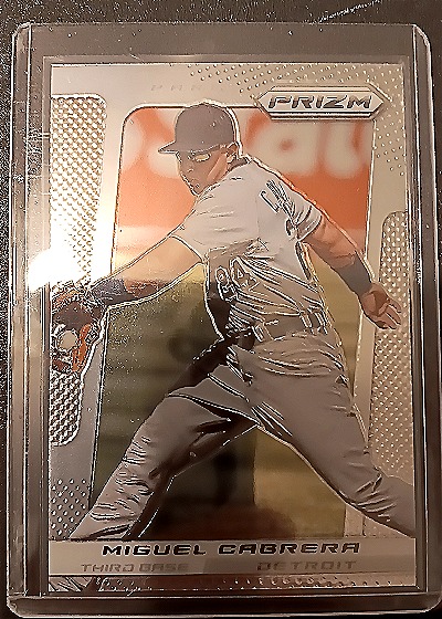 2013 Panini Prizm #25 Miguel Cabrera — front