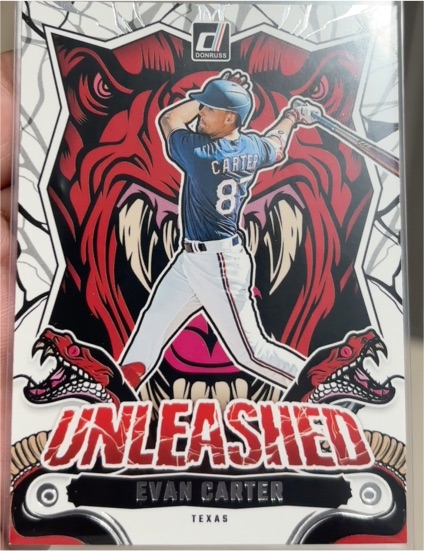 2024 Donruss Unleashed #6 Evan Carter — front