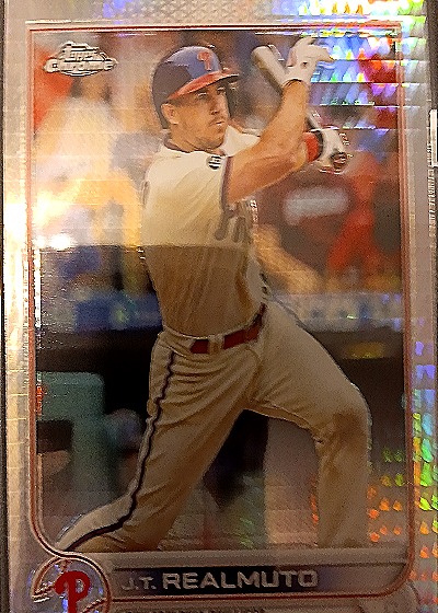 2022 Topps Chrome #13 J.T. Realmuto — front