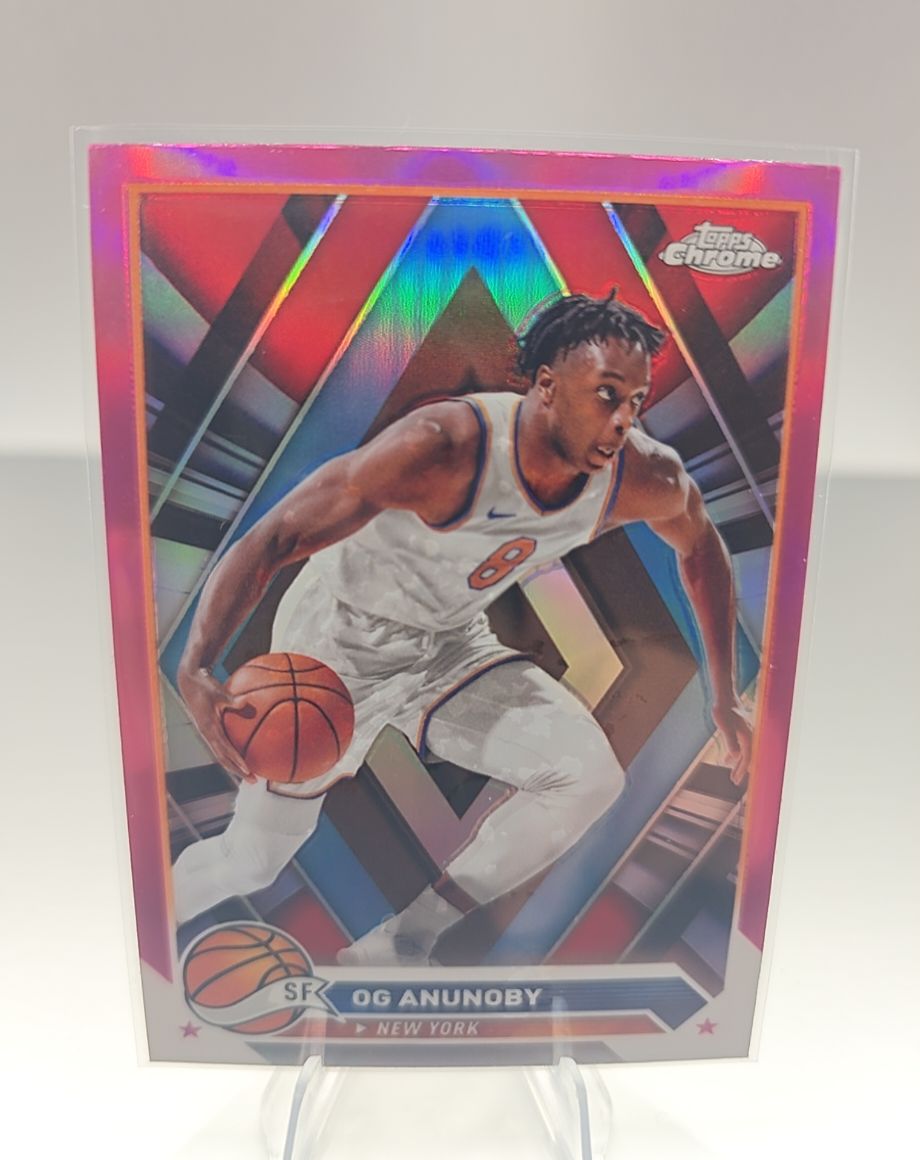 2023-24 Topps Chrome #123 OG Anunoby — front