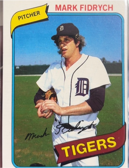 1980 Topps #445 Mark Fidrych — front