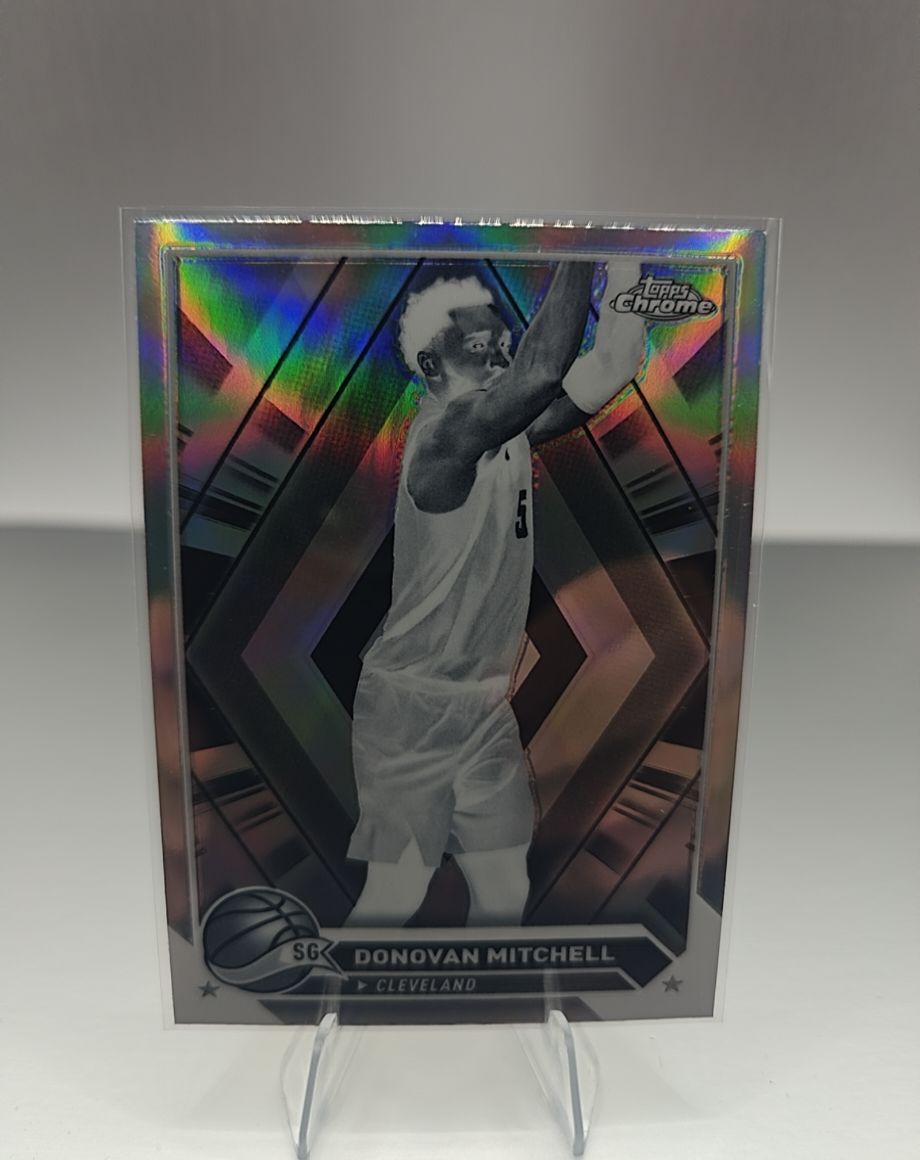 2023-24 Topps Chrome #45 Donovan Mitchell — front