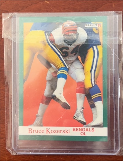 1991 Fleer #24 Bruce Kozerski — front