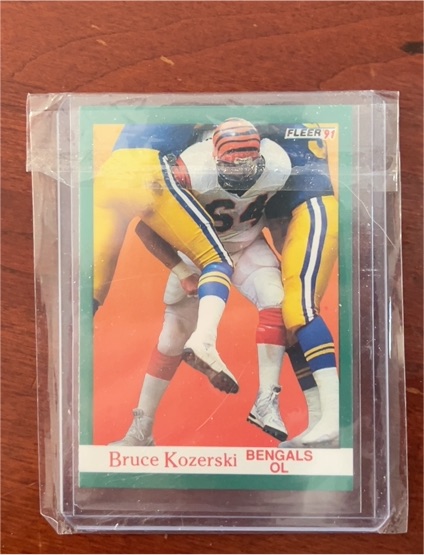 1991 Fleer #24 Bruce Kozerski — front