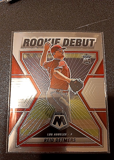2022 Panini Mosaic Rookie Debut #RD-11 Reid Detmers — front