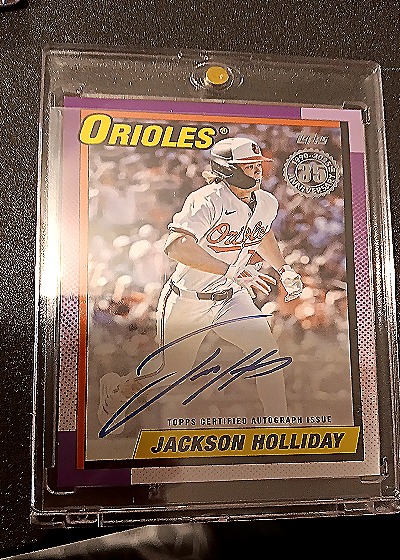 2025 Topps Series 1 1990 Topps #90A-JH Jackson Holliday — front