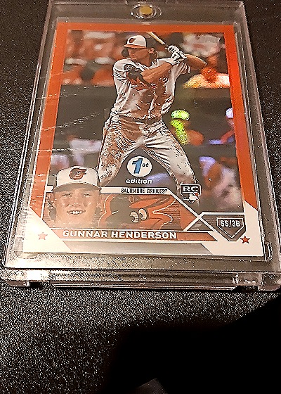 2023 Topps Series 1 1st Edition #SS/38 Gunnar Henderson — front