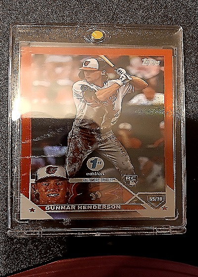 2023 Topps Series 1 1st Edition #206 Gunnar Henderson — front