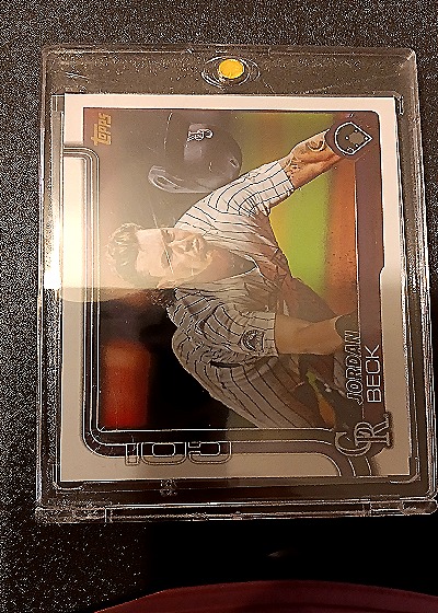 2025 Topps Series 1 #139 Jordan Beck — front