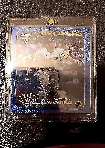 2024 Topps Update #US240 Jackson Chourio — front